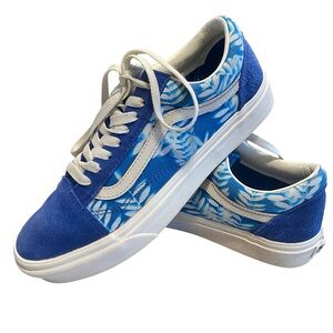 Vans Era Sneaker Solar Floral True Blue Marshmallow Tropical Suede/Canvas W9